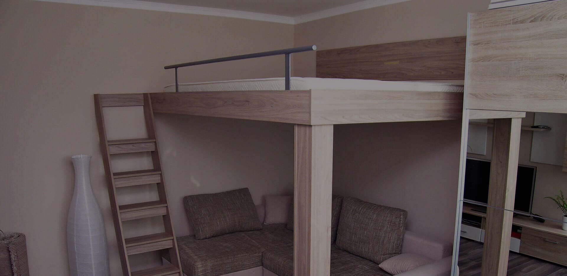 Custom made on sale high sleeper