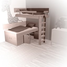 Bunk beds Bunk bed, L